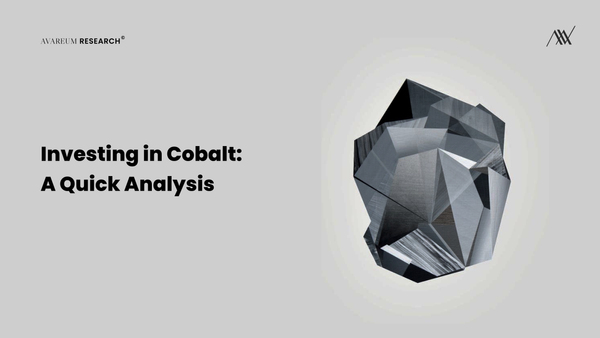 Investing in Cobalt: A Quick Analysis